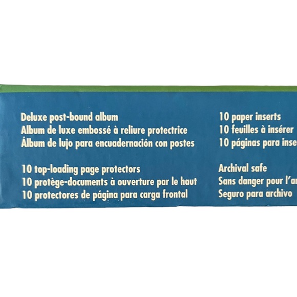 DISNEY DELUXE POST-BOUND SCRAPBOOK ALBUM NEW IN BOX FACTORY SEALED - Picture 3 of 3